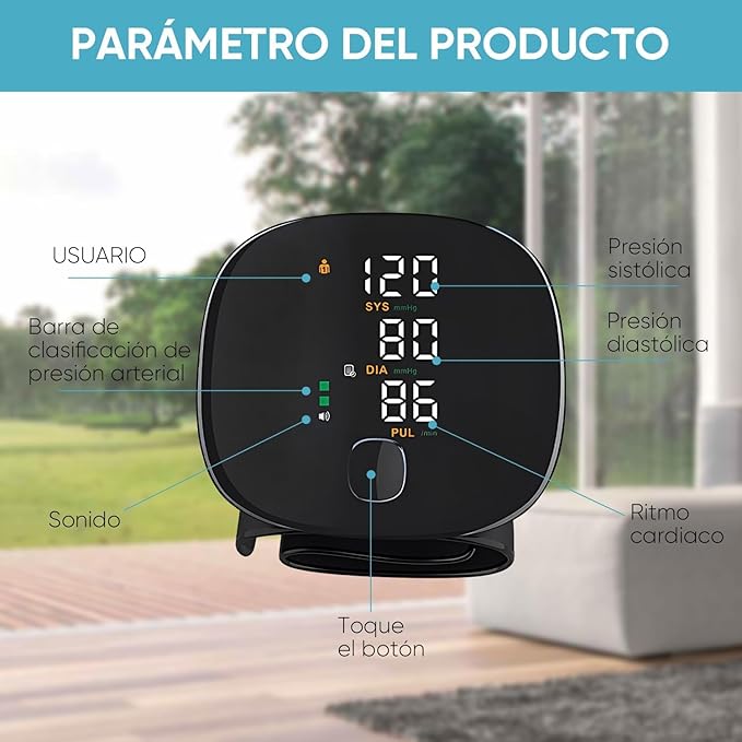 EasyPress® – Tensiómetro Digital de Muñeca | Resultados rápidos y claros - Goldenfy Chile