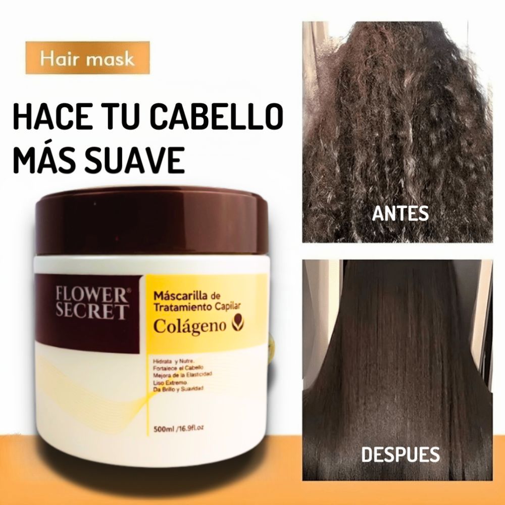 HairMask™ Mascarilla Capilar Recuperación y Brillo - Goldenfy Chile