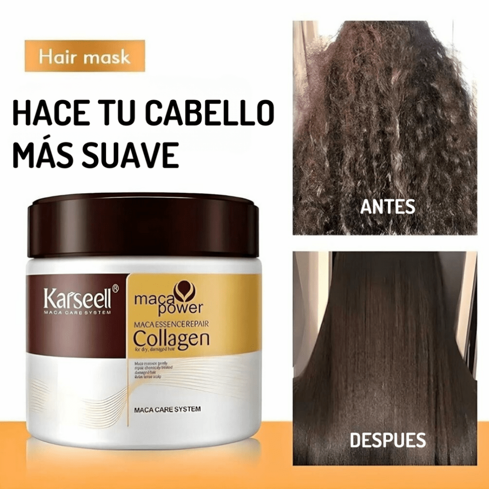 Karseell® Original - Mascarilla Reparadora Capilar Con Colágeno (400g) - Goldenfy Chile