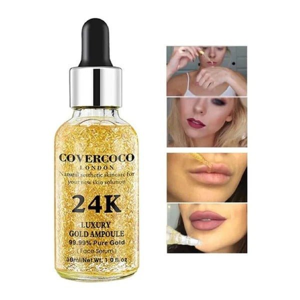 Pack 2 Serum Anti arrugas Oro Facial 24k™ (Promo: 2x1) - Goldenfy Chile
