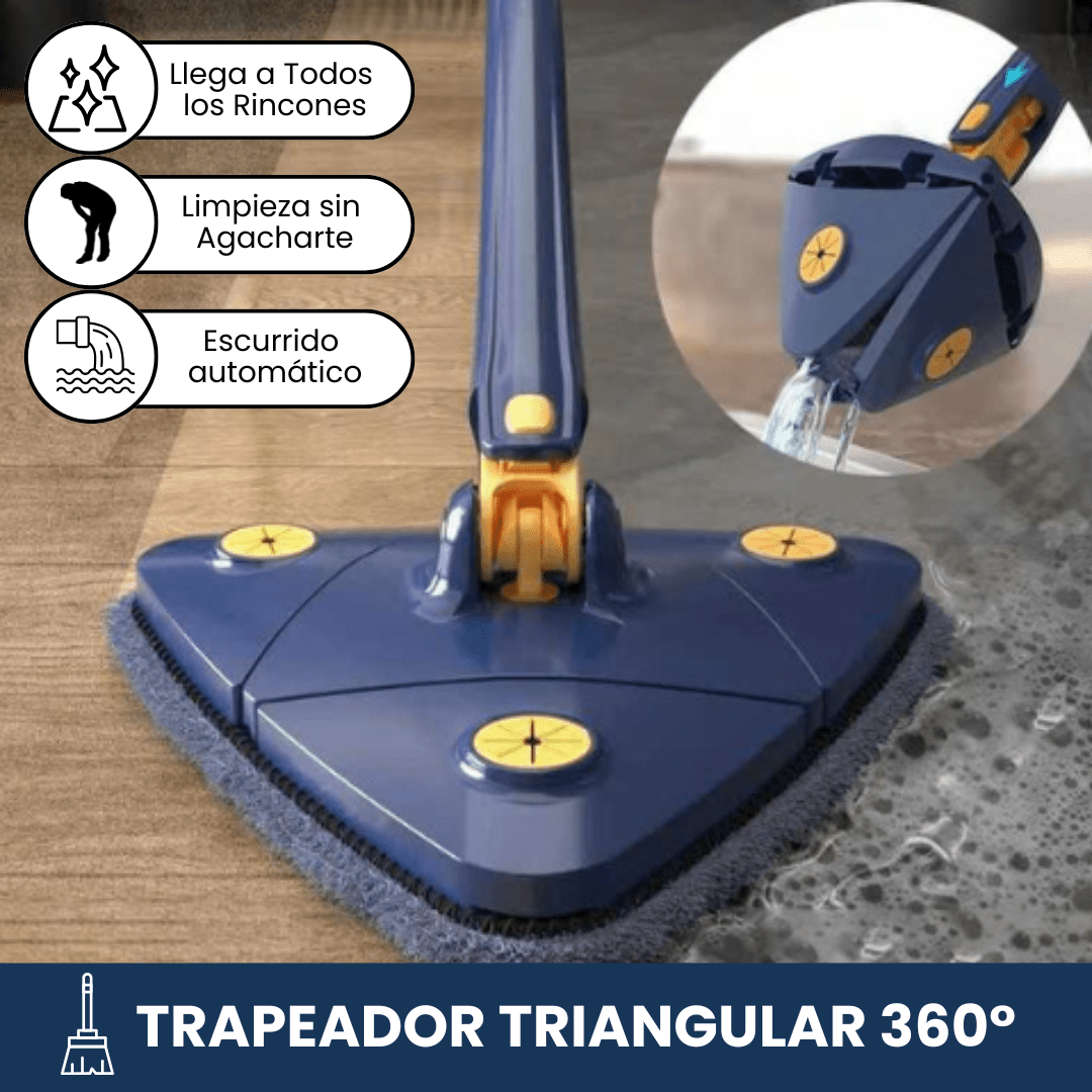 TriMop360™ – Potencia profunda en zonas difíciles. - Goldenfy Chile