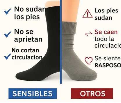 Comodidad total para tus pies: calcetines sin costura que no aprietan ni dejan marcas | PACK 1O PARES + 2 DE REGALO