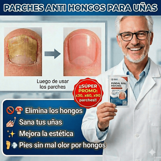 FungiPatch™ – Solución efectiva contra hongos en uñas. - Goldenfy Chile