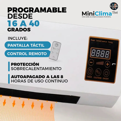 FreshAir 360™ Aire Acondicionado 2 en 1 - Enfría y calienta  ❄️🔥