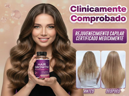 Hair Growth™ - Vitaminas para crecimiento y fortalecimiento del cabello