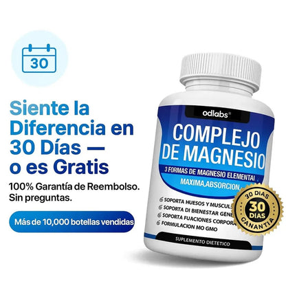 Magnesio Complex™ 8 en 1 - Goldenfy Chile
