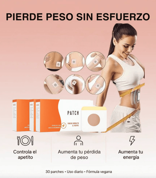 Slim Patch - Parches anti anciedad y adelgazantes - Goldenfy Chile