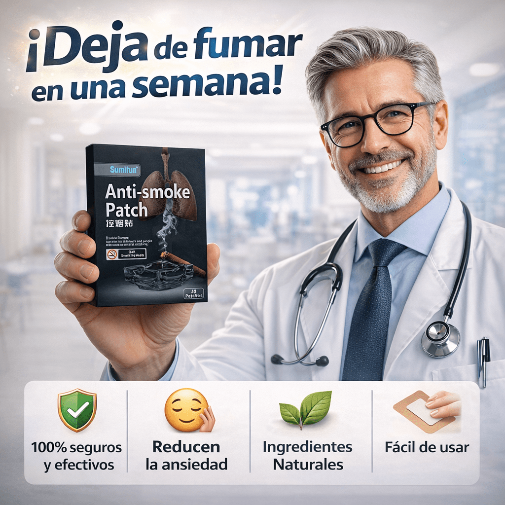 StopSmoke Patch™ - Parches para Dejar de Fumar en la Primera Semana - Goldenfy Chile