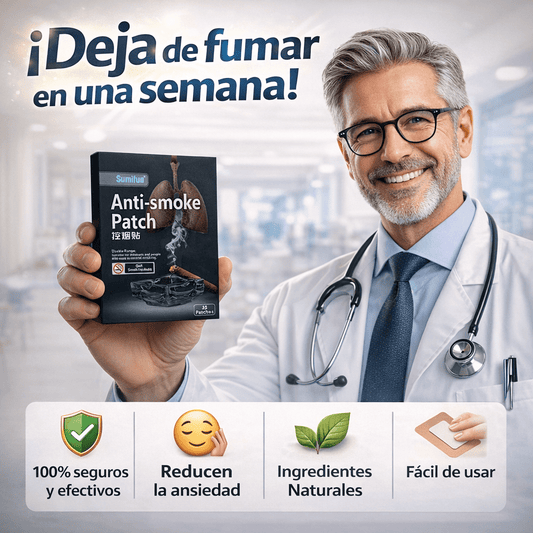 StopSmoke Patch™ - Parches para Dejar de Fumar en la Primera Semana - Goldenfy Chile